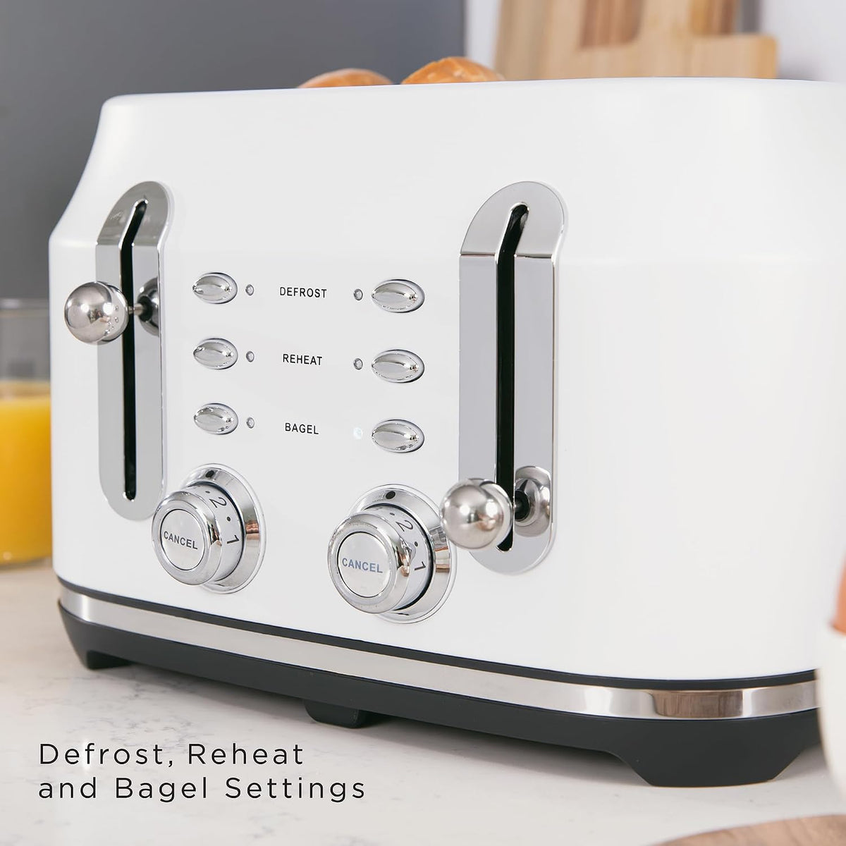 Rangemaster Rangemaster Classic 4 Slice Toaster RMCL4S304WH (Matt White)