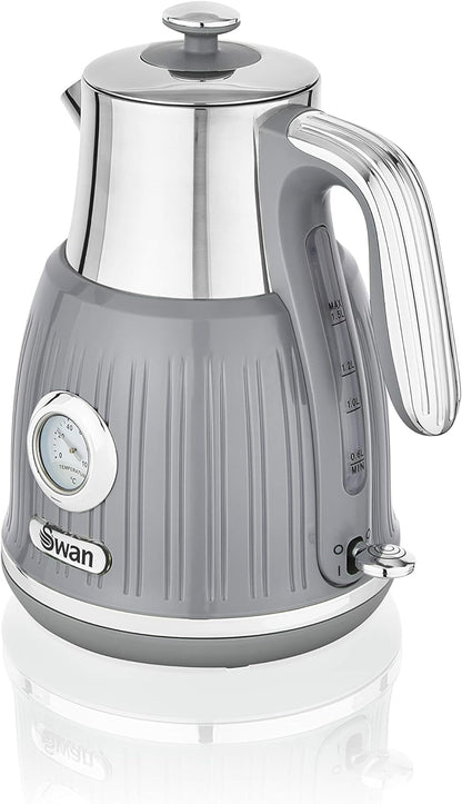 Swan Retro Kettle Temperature Dial Grey SK31040GRN