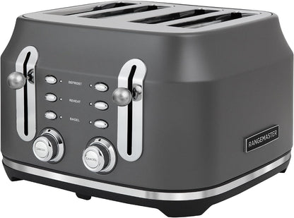 Rangemaster Classic 4 Slice Toaster RMCL4S304GY (Matt Grey)