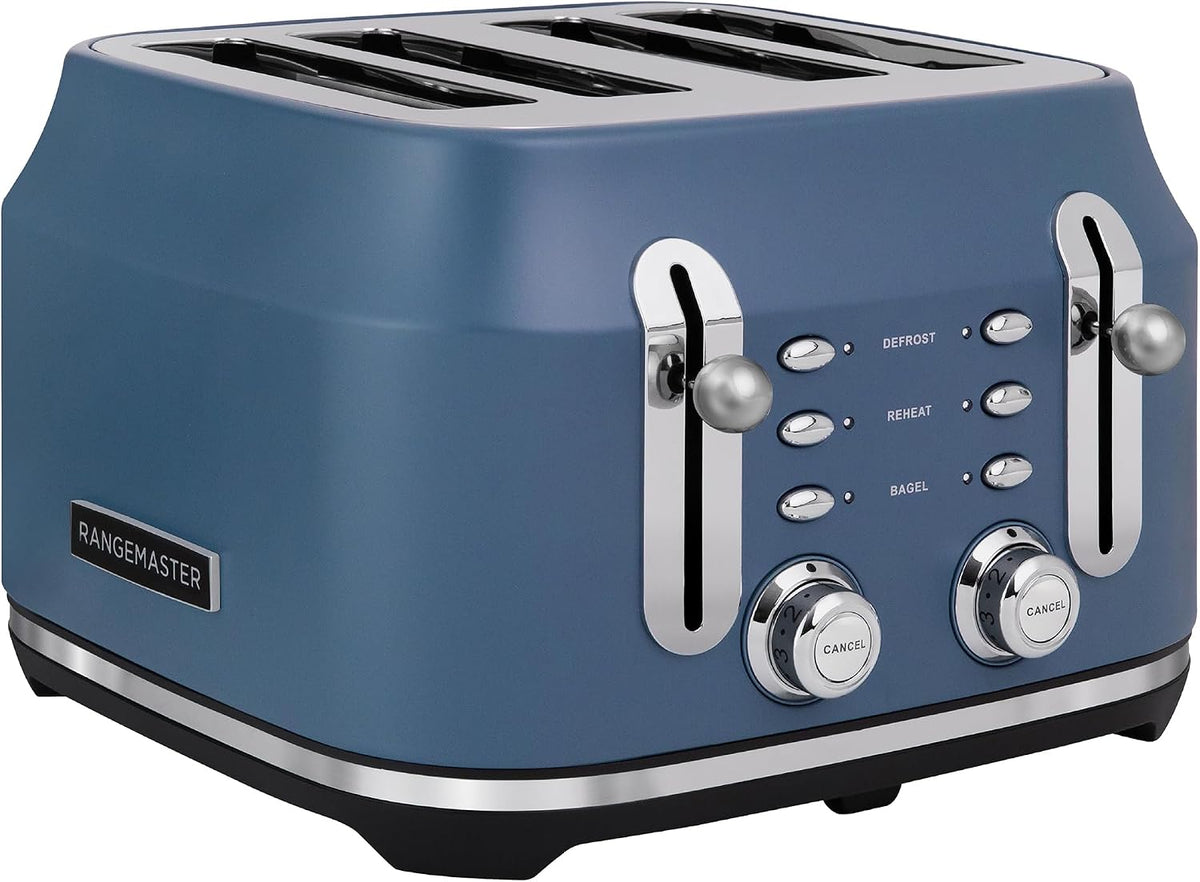 Rangemaster Rangemaster Classic 4 Slice Toaster RMCL4S304SB (Matt Stone Blue)