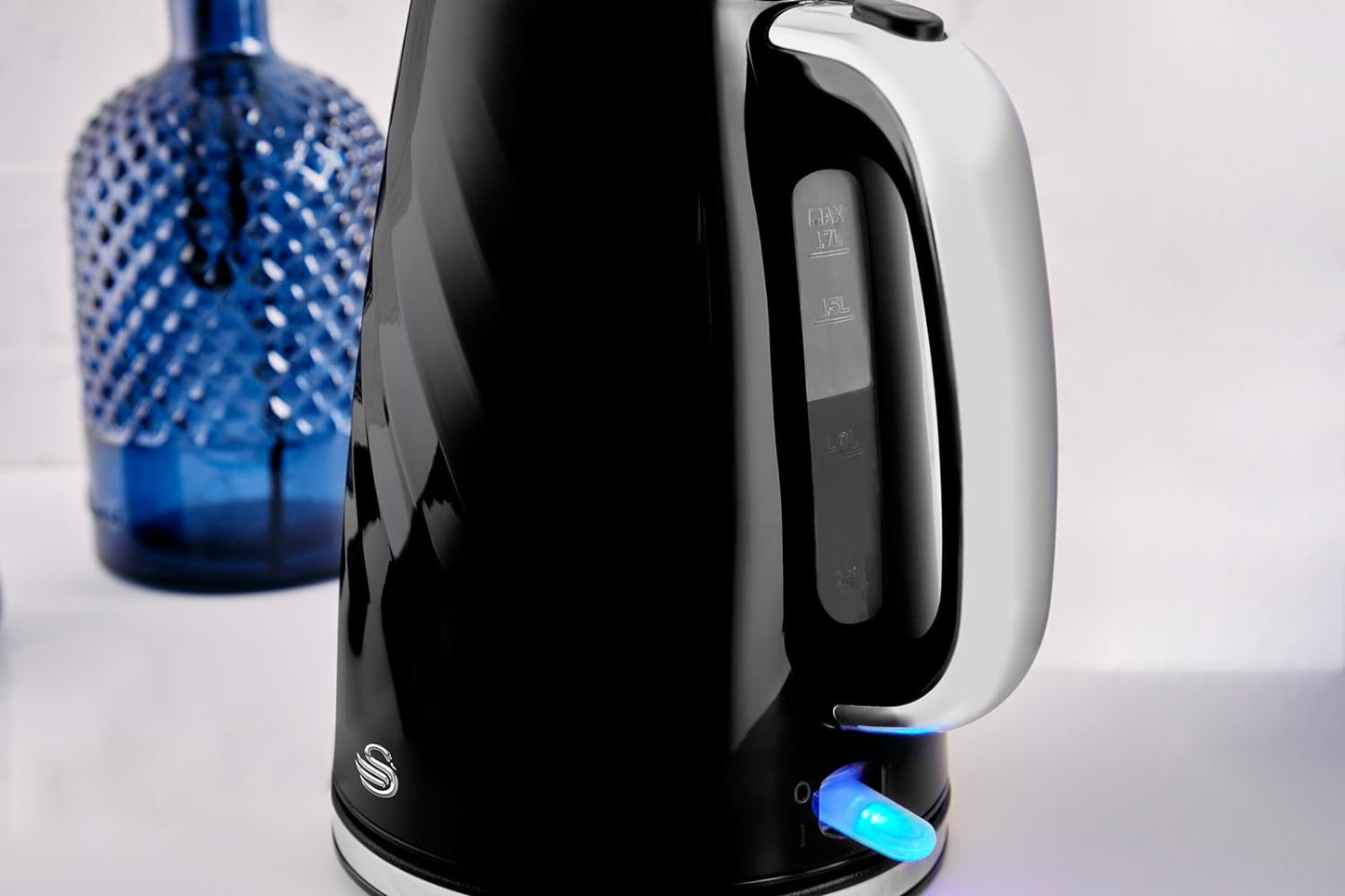 Swan Windsor Cordless Kettle SK14611BLK - Black