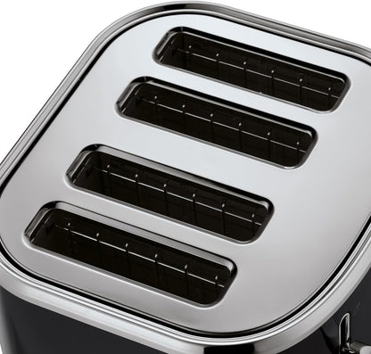 Russell Hobbs Stylevia 4 Wide Slot Toaster 26292 (Black)