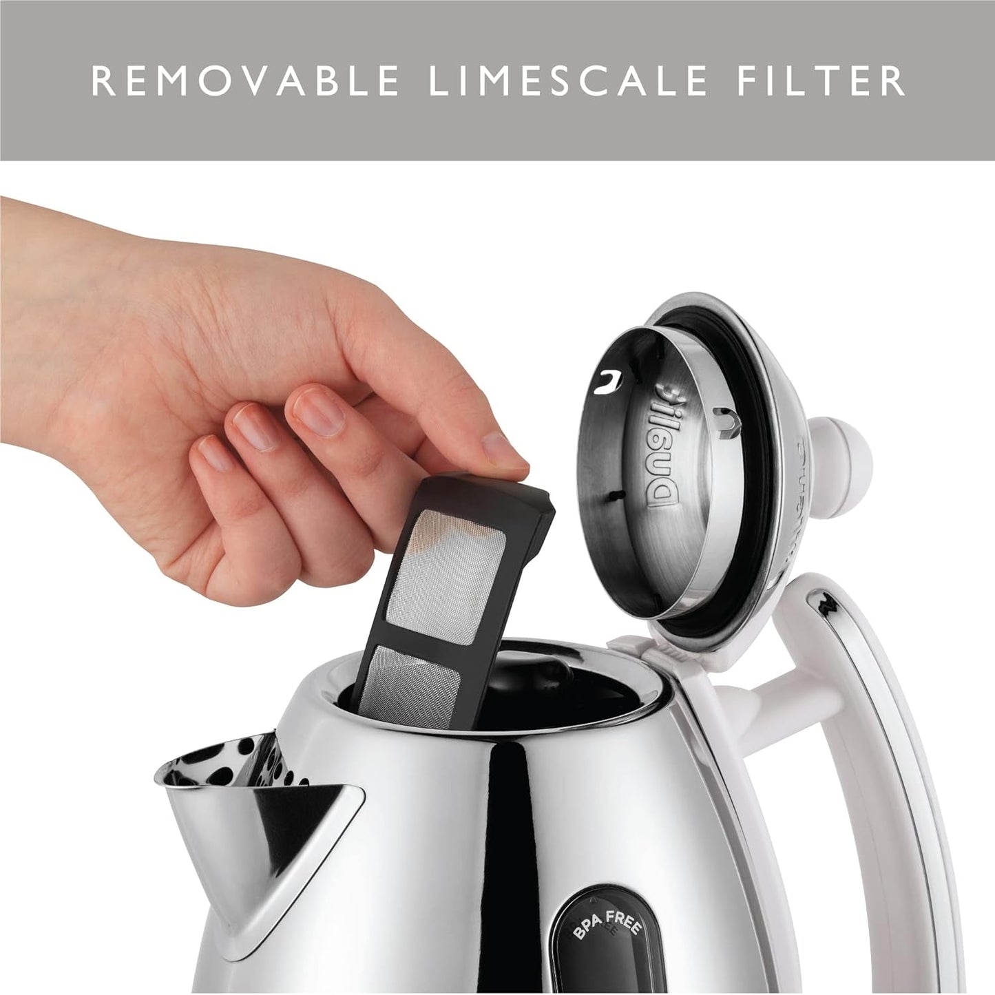 Dualit Lite Jug Kettle 72016 (White)