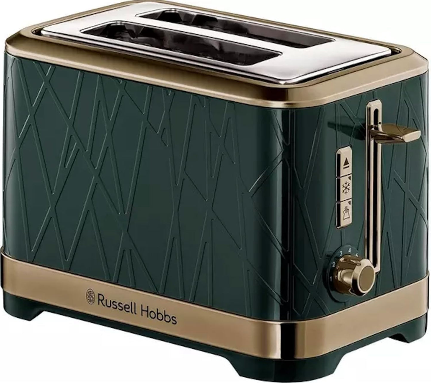 Russell Hobbs Structure Emerald Green Toaster 2 Slice 26121