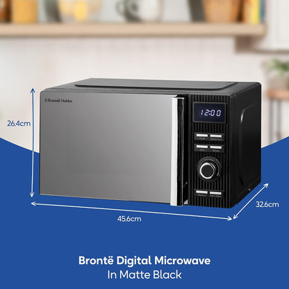 Russell Hobbs Bronte 20L 800W Digital Microwave RHMD834B (Black)