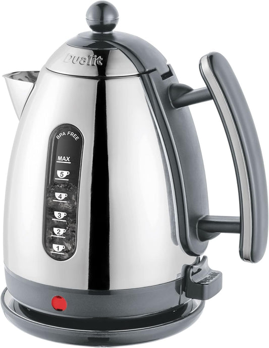 Dualit Lite Kettle Polished Gloss Finish 72006 (Grey Trim)