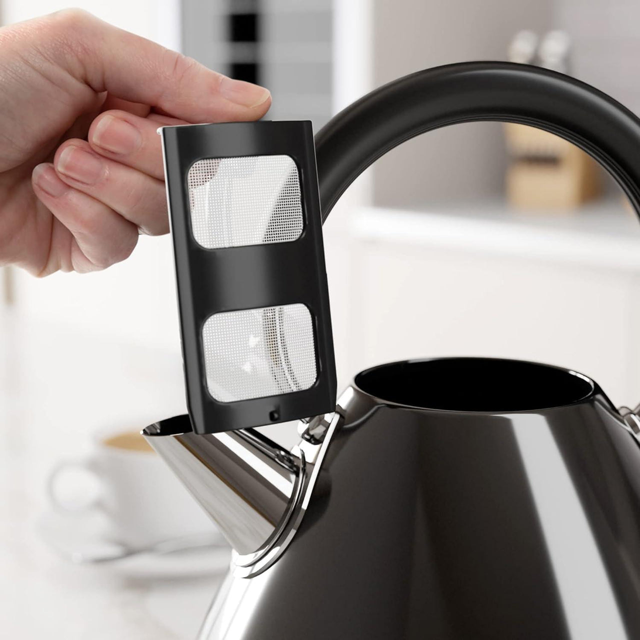 Morphy Richards Venture Black Kettle 100331 - Vibe Home