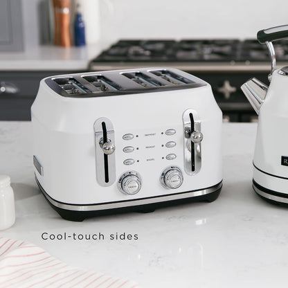 Rangemaster Rangemaster Classic 4 Slice Toaster RMCL4S304WH (Matt White)