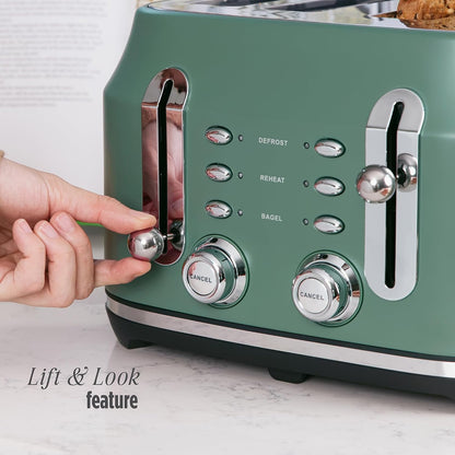 Rangemaster Rangemaster Classic 4 Slice Toaster RMCL4S304MG (Matt Mineral Green)