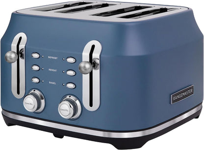 Rangemaster Rangemaster Classic 4 Slice Toaster RMCL4S304SB (Matt Stone Blue)
