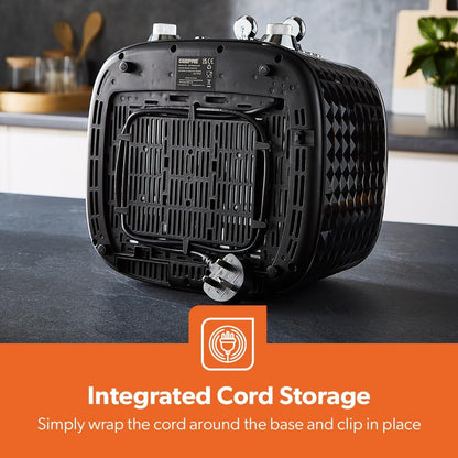 GEEPAS Argyle 4 Slice Toaster GBT36552UK-BK (Black)