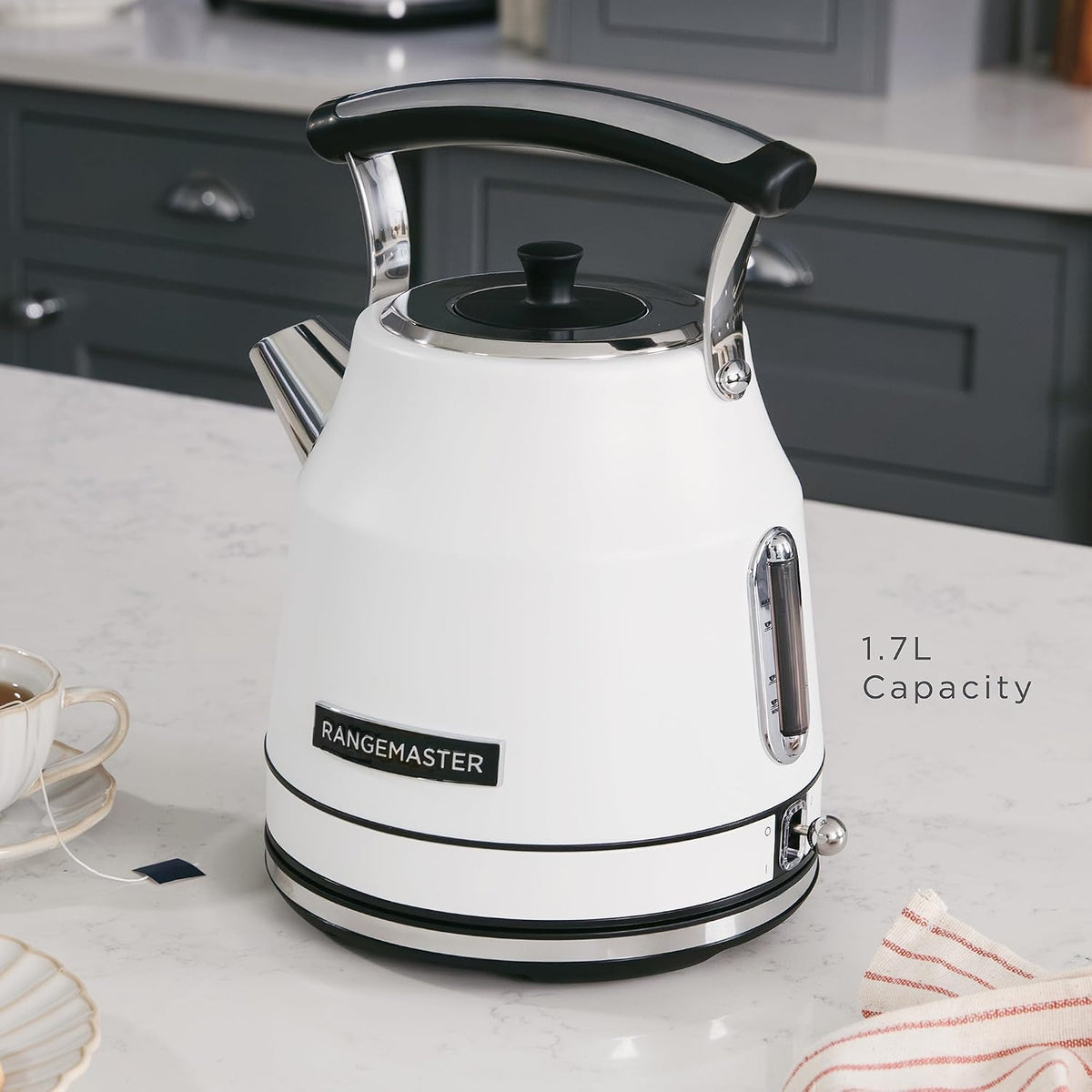 Rangemaster Classic Kettle RMCLDK301WH (Matt White)