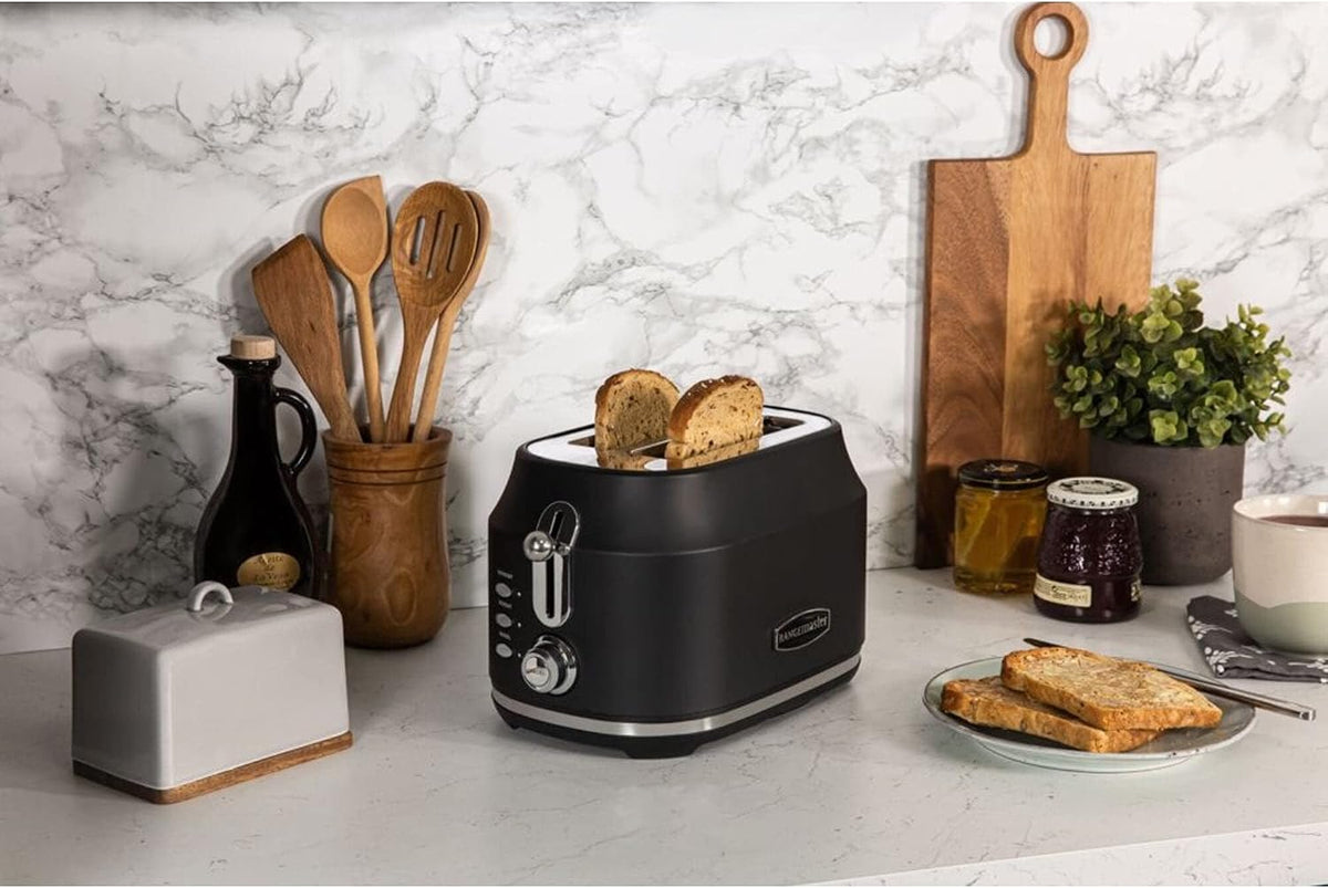 Rangemaster Classic 2 Slice Toaster RMCL2S201BK (Matt Black)