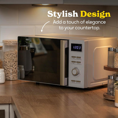 Russell Hobbs Bronte 20L 800W Digital Microwave RHMD834ST (Stone)