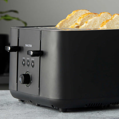 Salter Kuro 4 Slice Toaster EK5565MBLKF (Matte Black)