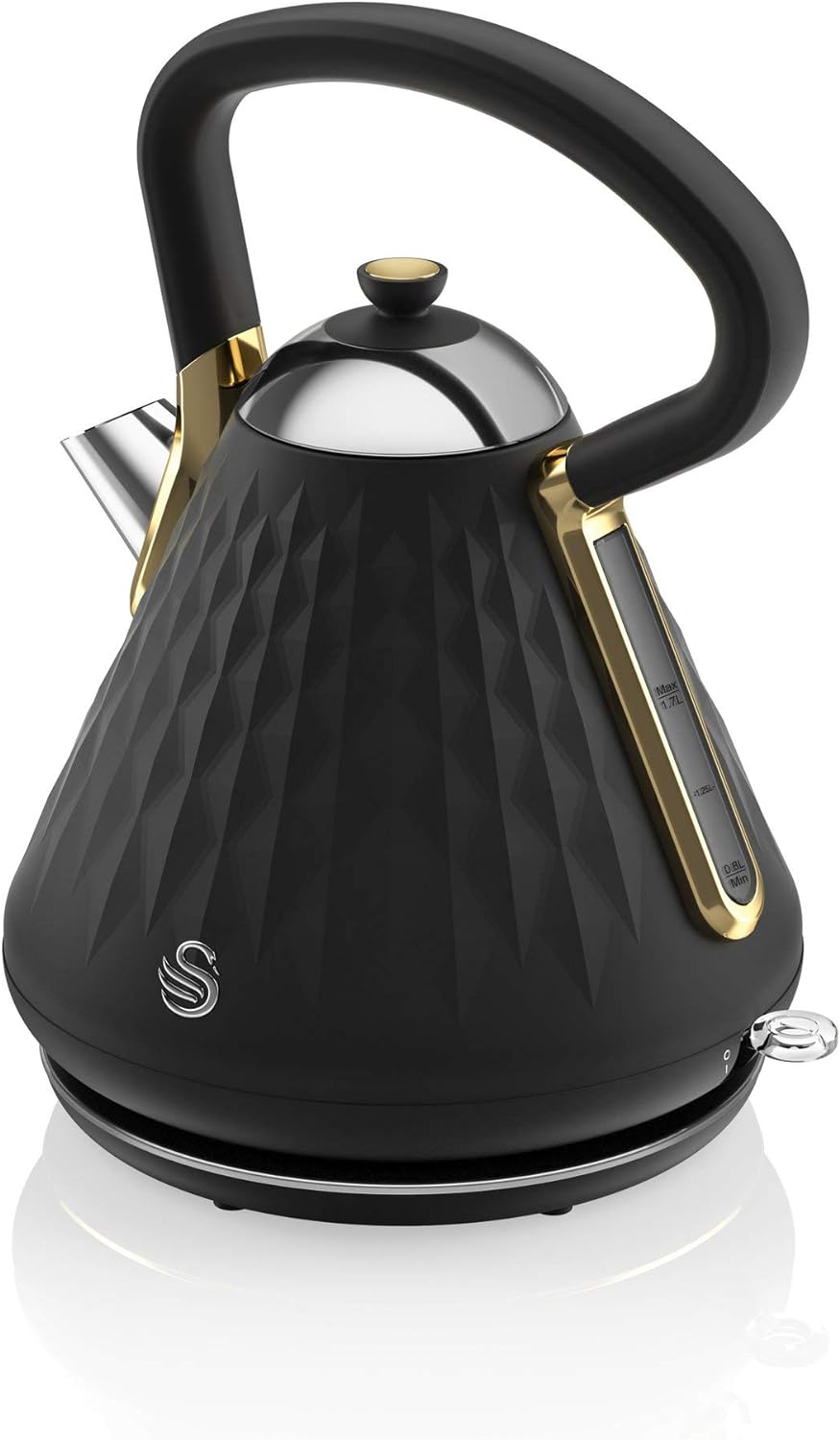 Swan Gatsby Kettle Pyramid Black/Gold SK14080BLKN