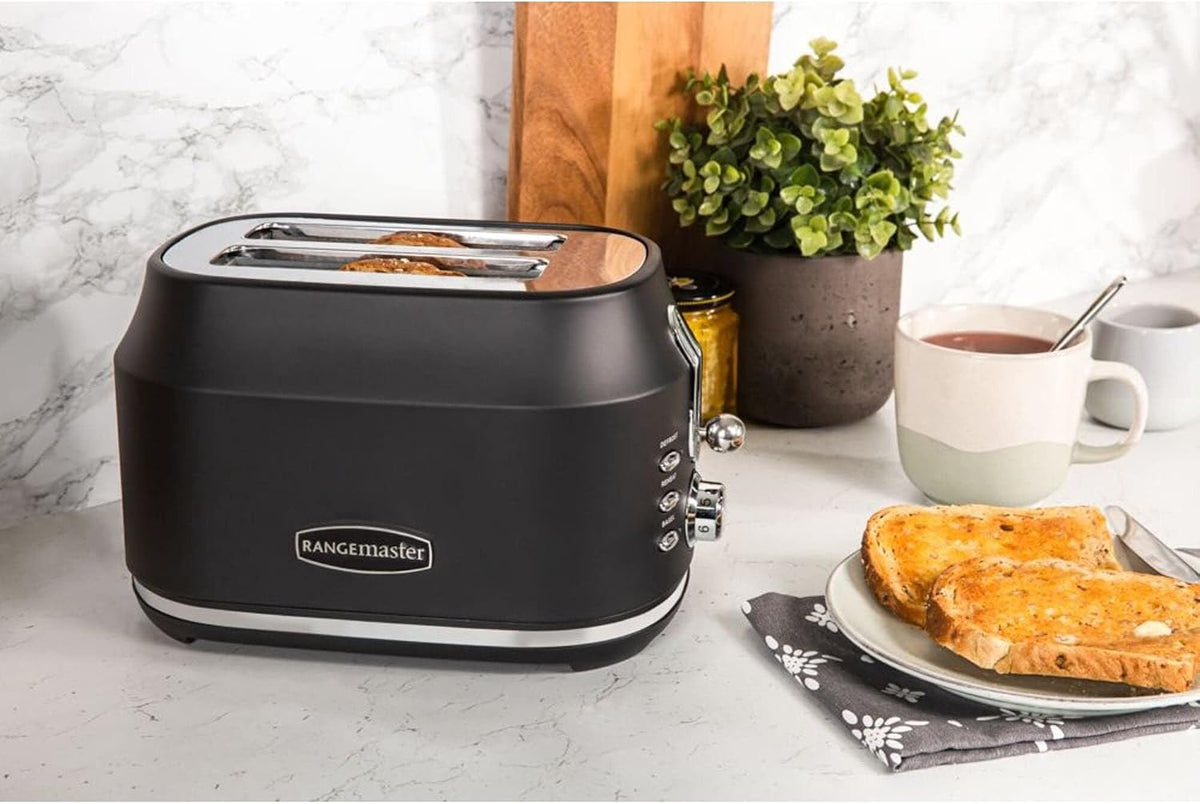 Rangemaster Classic 2 Slice Toaster RMCL2S201BK (Matt Black)