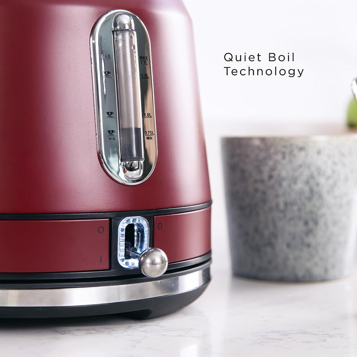 Rangemaster Classic Kettle RMCLDK301BU (Bordeaux Red)