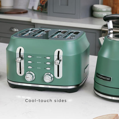 Rangemaster Rangemaster Classic 4 Slice Toaster RMCL4S304MG (Matt Mineral Green)