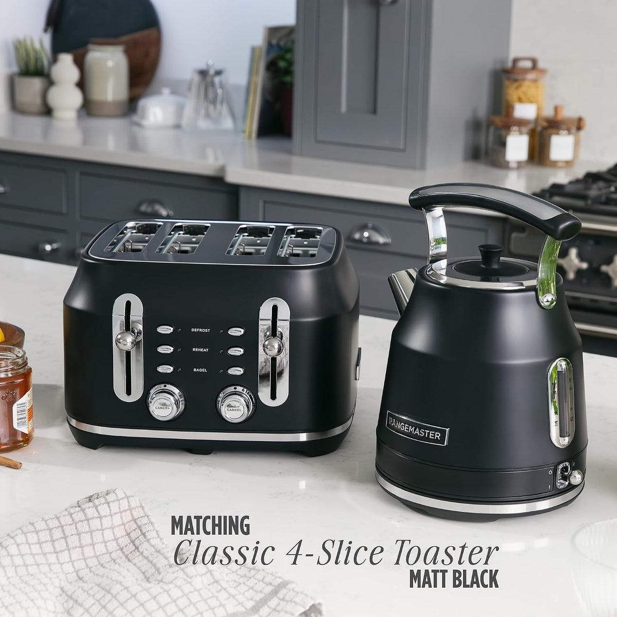 Rangemaster Classic Kettle RMCLDK301BK (Matt Black)