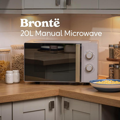Russell Hobbs Bronte 20L 800W Manual Microwave RHMM833ST (Stone)