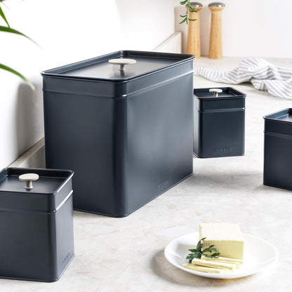 Salter Salter Marino Bread Bin & Canister Set (Grey/Blue)