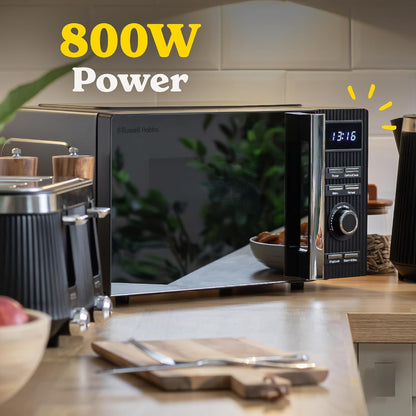 Russell Hobbs Bronte 20L 800W Digital Microwave RHMD834B (Black)
