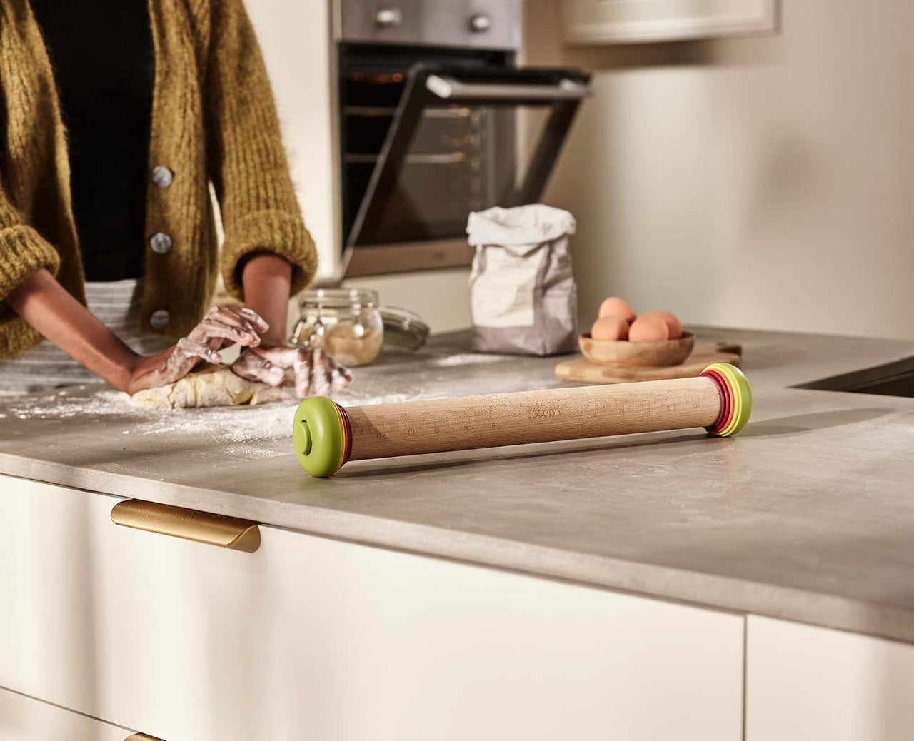 Joseph Joseph Adjustable Rolling Pin PrecisionPin - Vibe Home