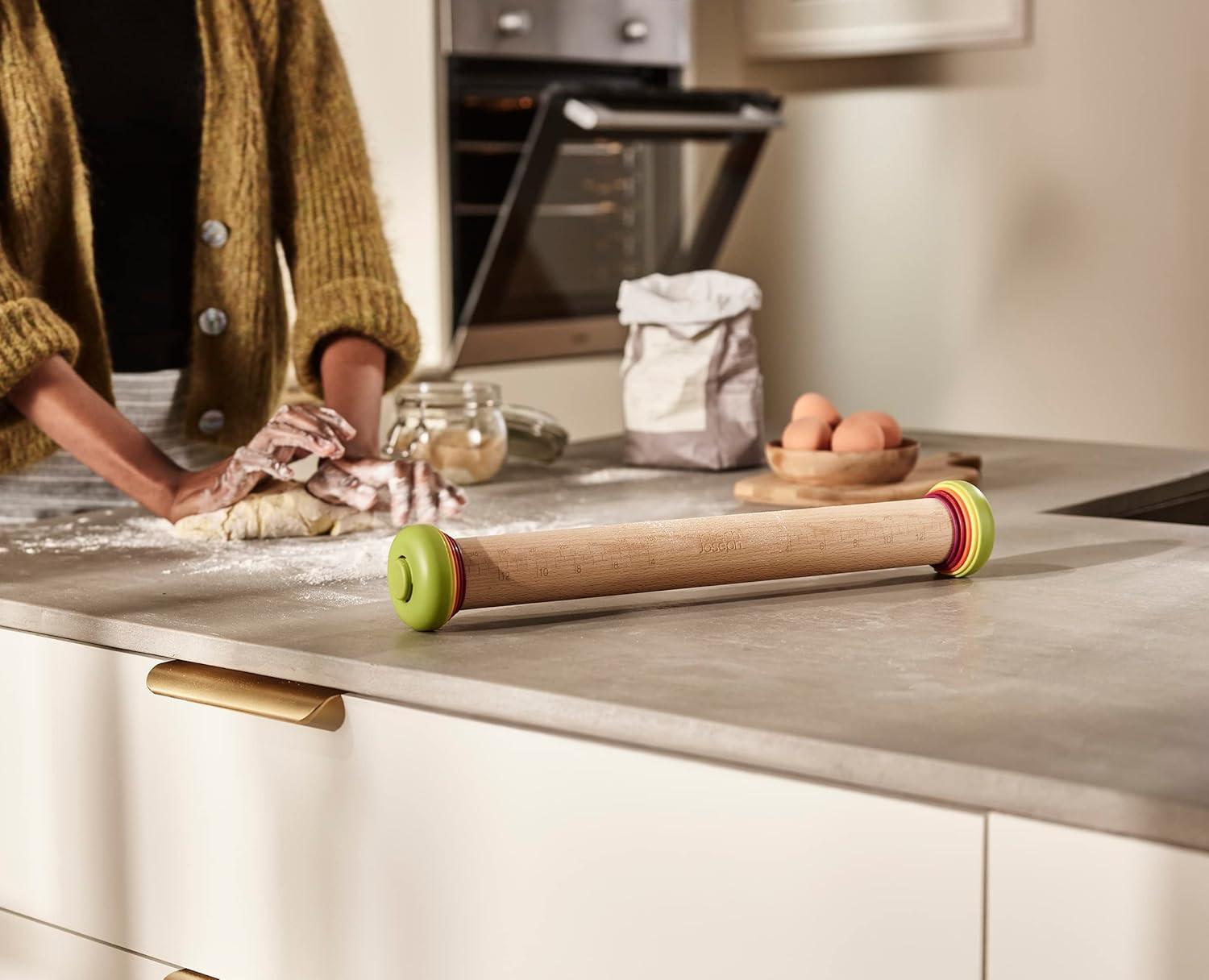 Joseph Joseph Adjustable Rolling Pin PrecisionPin - Vibe Home