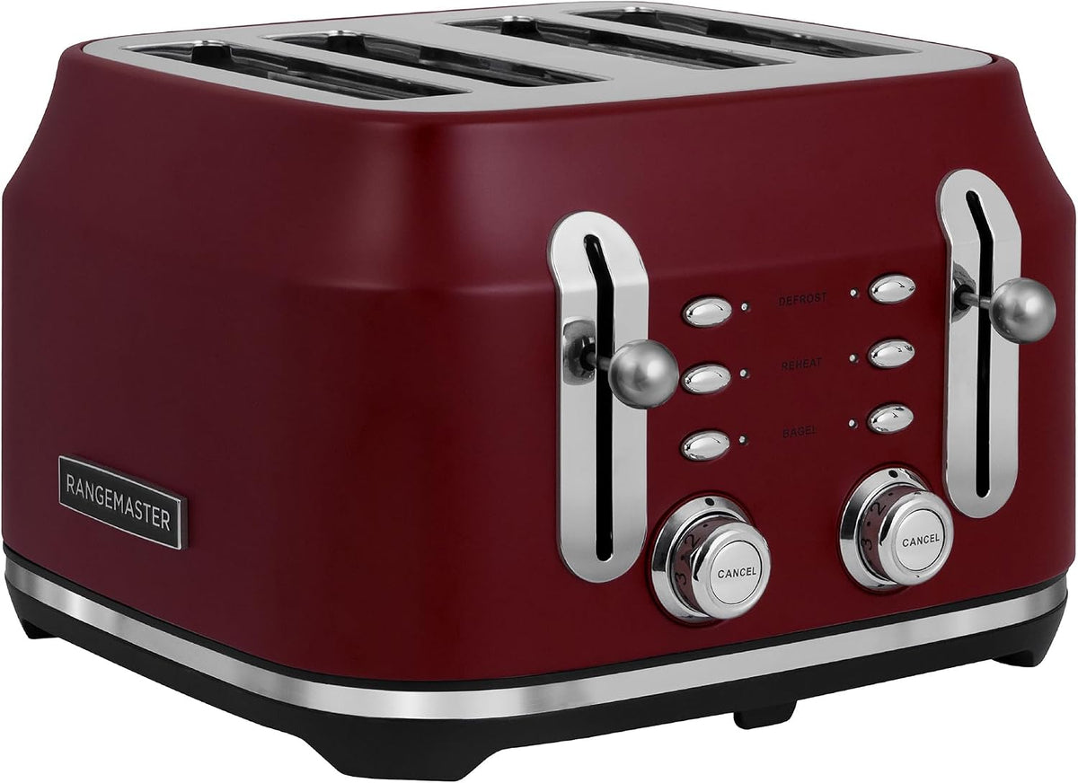 Rangemaster Classic 4 Slice Toaster RMCL4S304BU (Bordeaux Red)