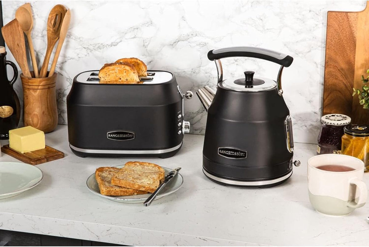 Rangemaster Classic 2 Slice Toaster RMCL2S201BK (Matt Black)