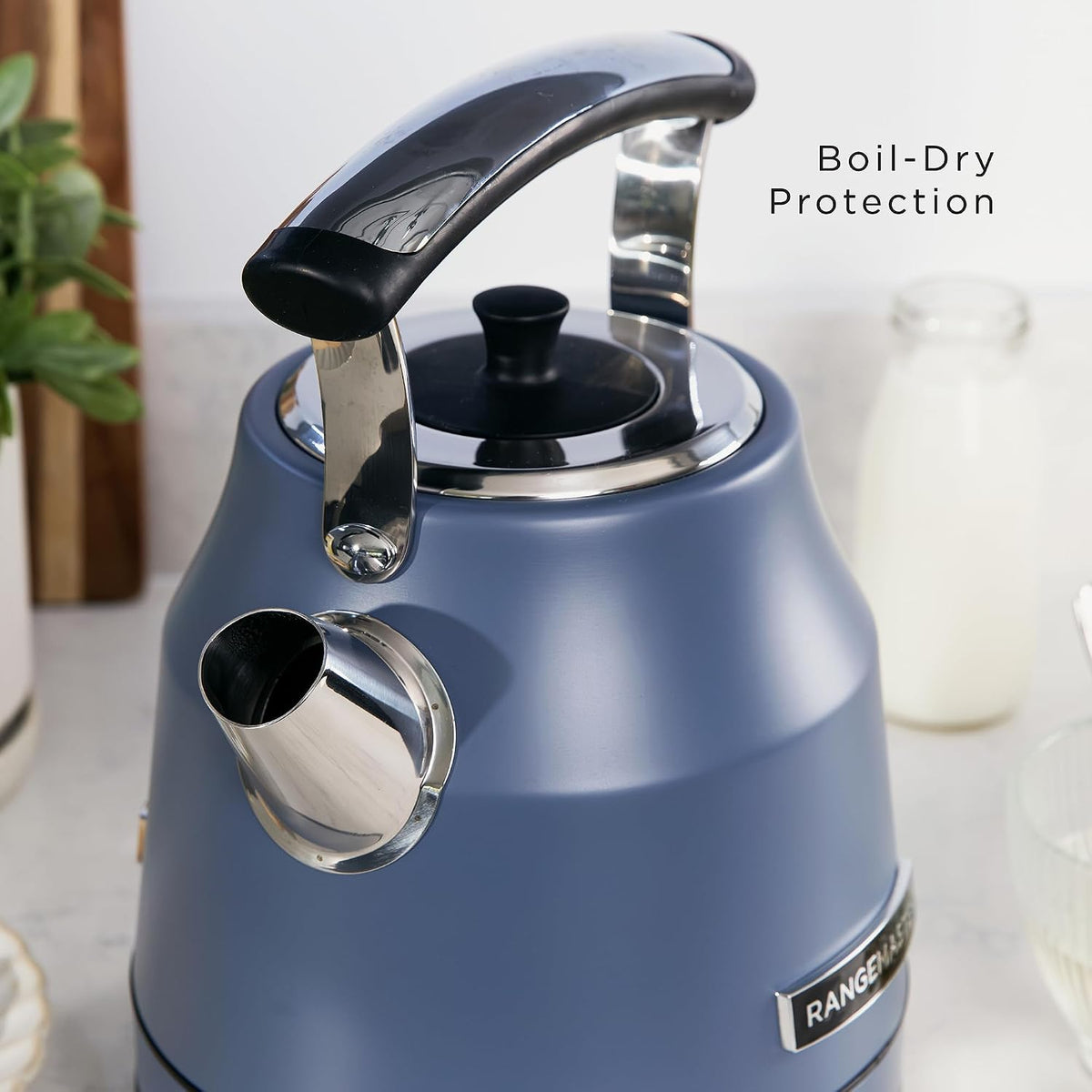 Rangemaster Classic Kettle RMCLDK301SB (Matt Stone Blue)