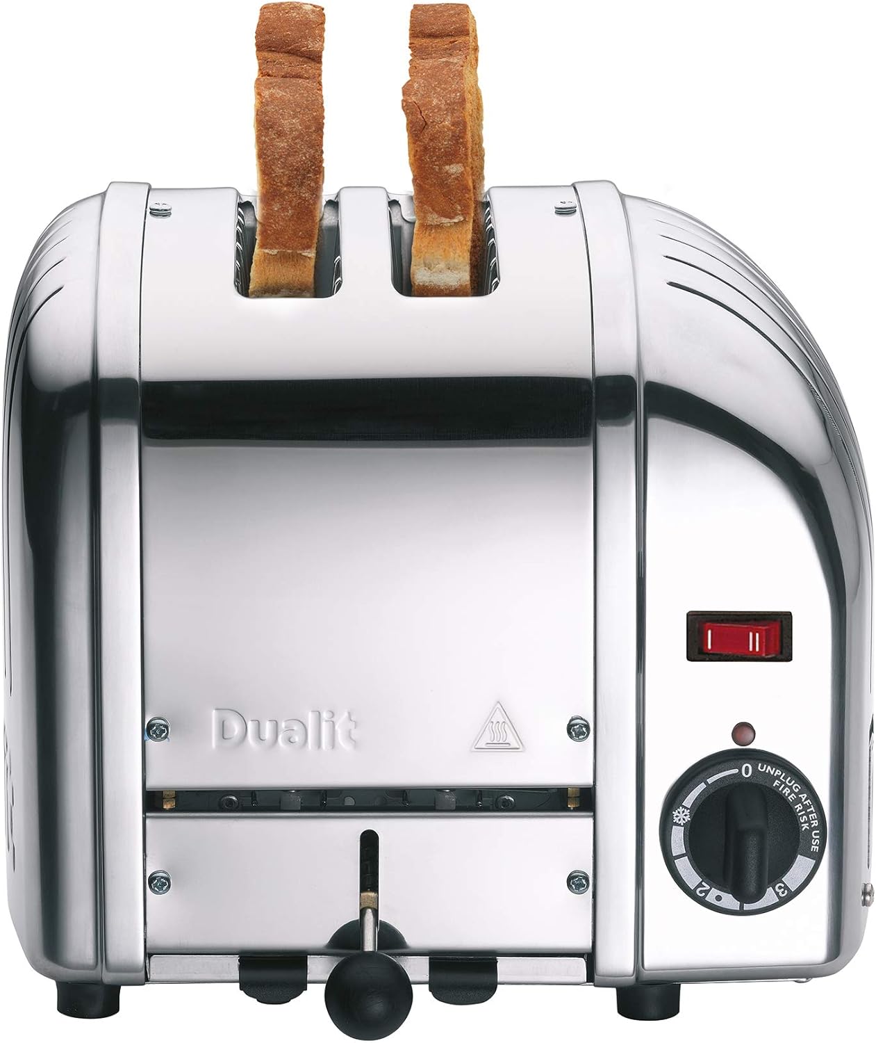 Dualit Classic Kettle & 2 Slice Toaster NewGen Kitchen Set (Polished Chrome)