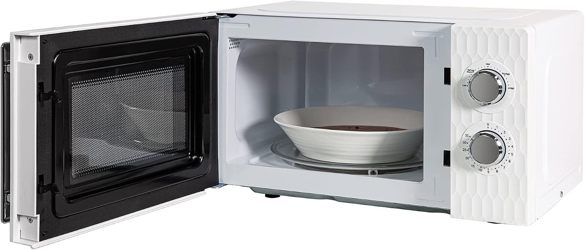 Russell Hobbs Honeycomb 17L 700W Manual Microwave RHMM715 (White)