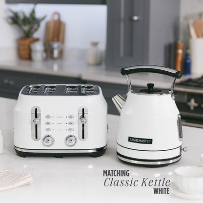 Rangemaster Rangemaster Classic 4 Slice Toaster RMCL4S304WH (Matt White)