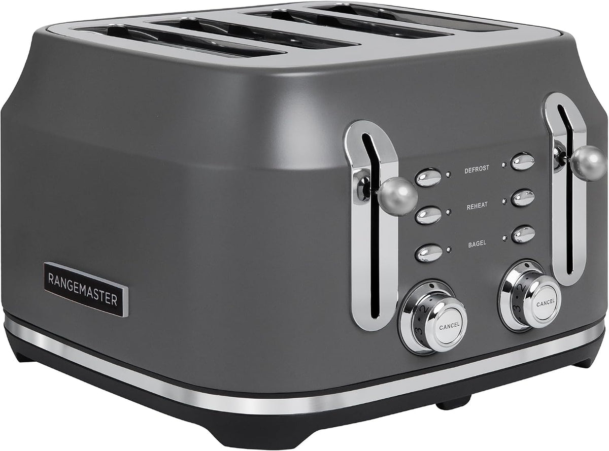 Rangemaster Classic 4 Slice Toaster RMCL4S304GY (Matt Grey)