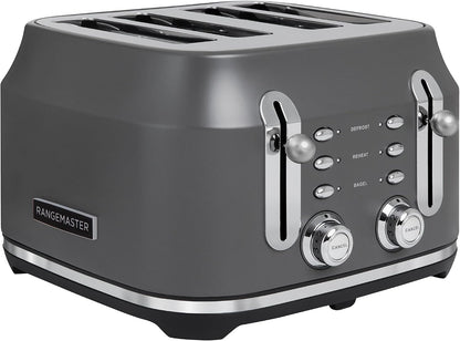 Rangemaster Classic 4 Slice Toaster RMCL4S304GY (Matt Grey)