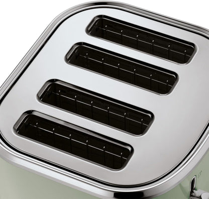 Russell Hobbs Stylevia 4 Wide Slot Toaster 26294 (Sage)