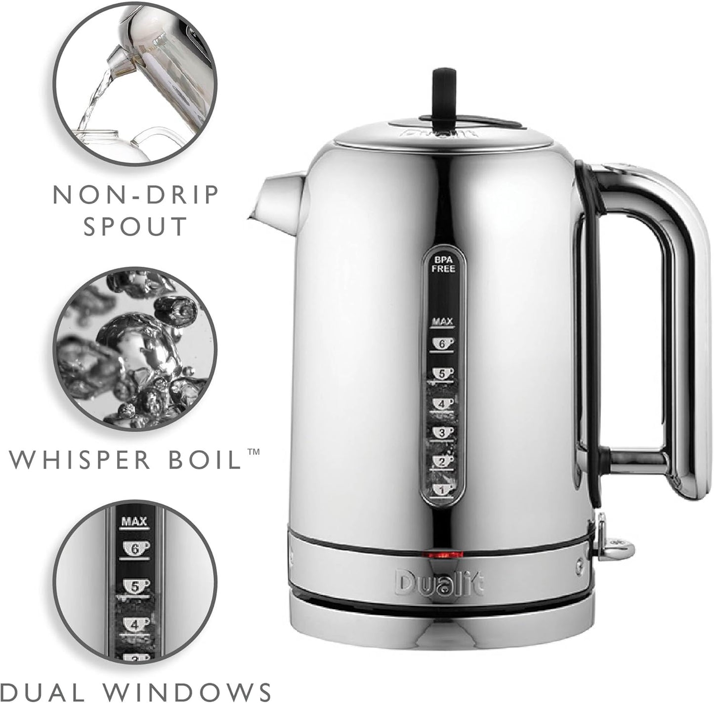 Dualit Classic Jug Kettle 72796 (Polished)