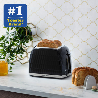 Russell Hobbs Russell Hobbs Honeycomb 2 Slice Toaster 26061 (Black)