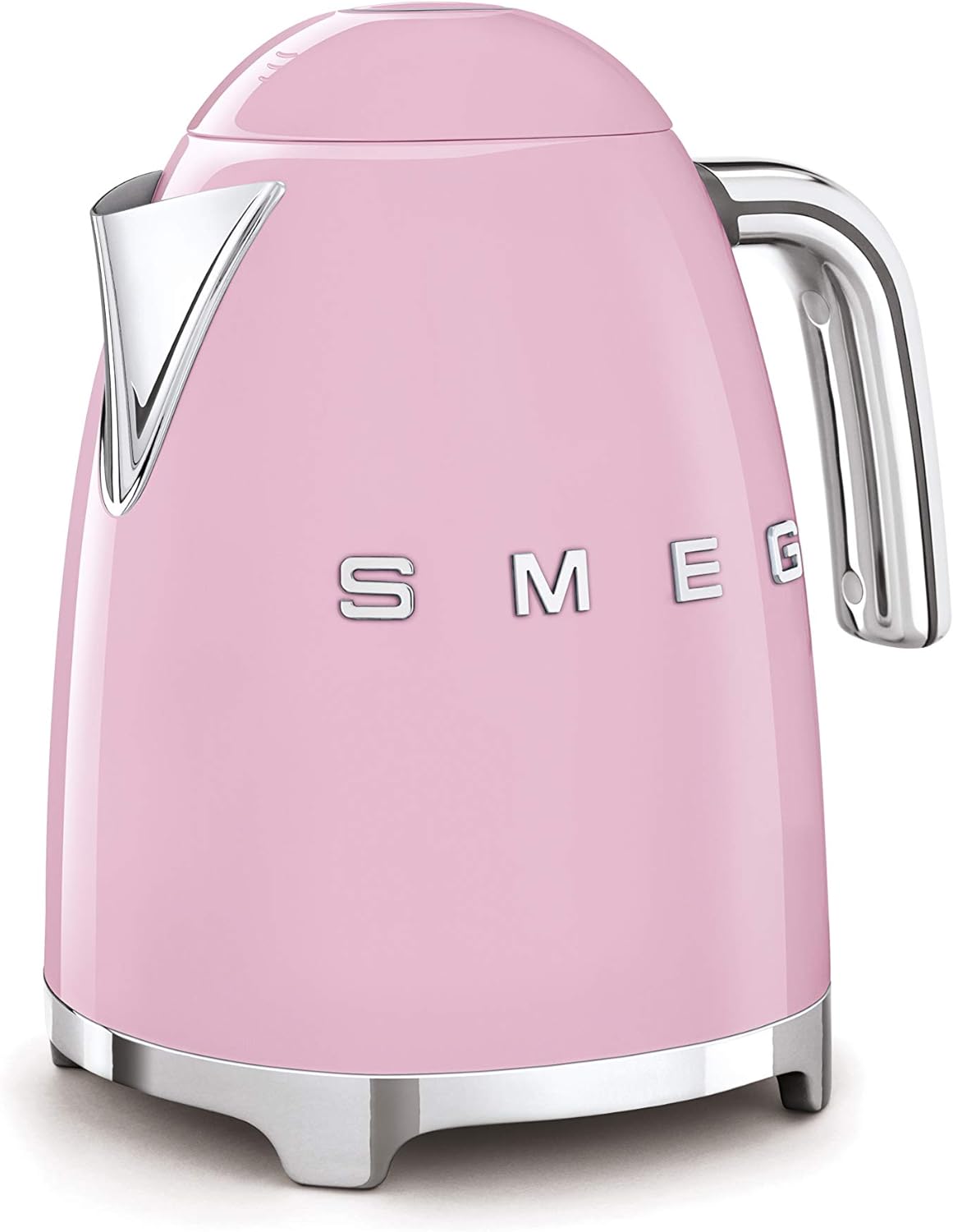 SMEG Retro Kettle & 4 Slice Toaster Kitchen Set - Pink