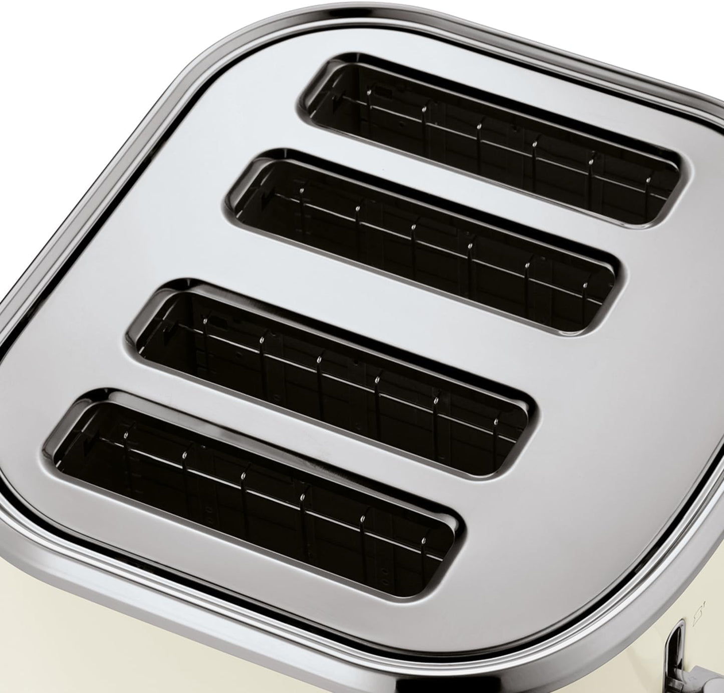 Russell Hobbs Stylevia 4 Wide Slot Toaster 26291 (Cream)