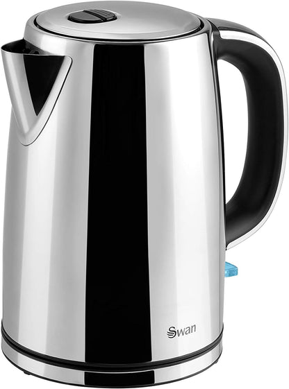 Swan Classic Kettle Polished Stainless Steel Silver SK14060N