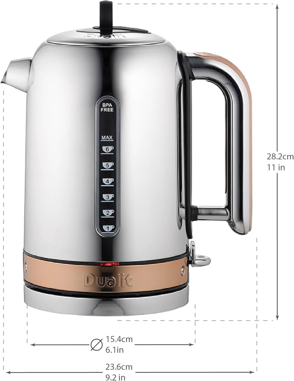 Dualit Classic Jug Kettle 72820 (Copper)