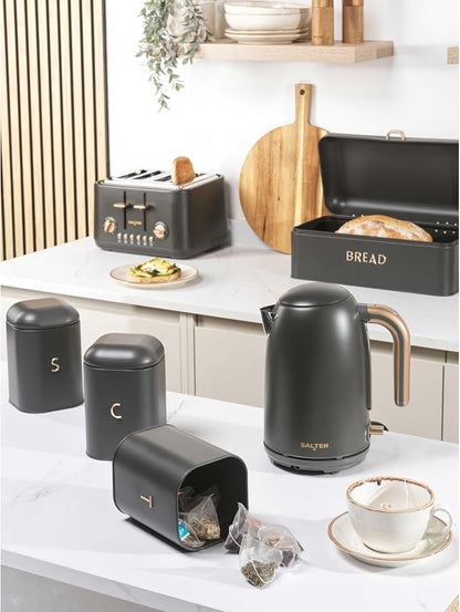 Salter Pebble Kettle EK6085CB (Charcoal)