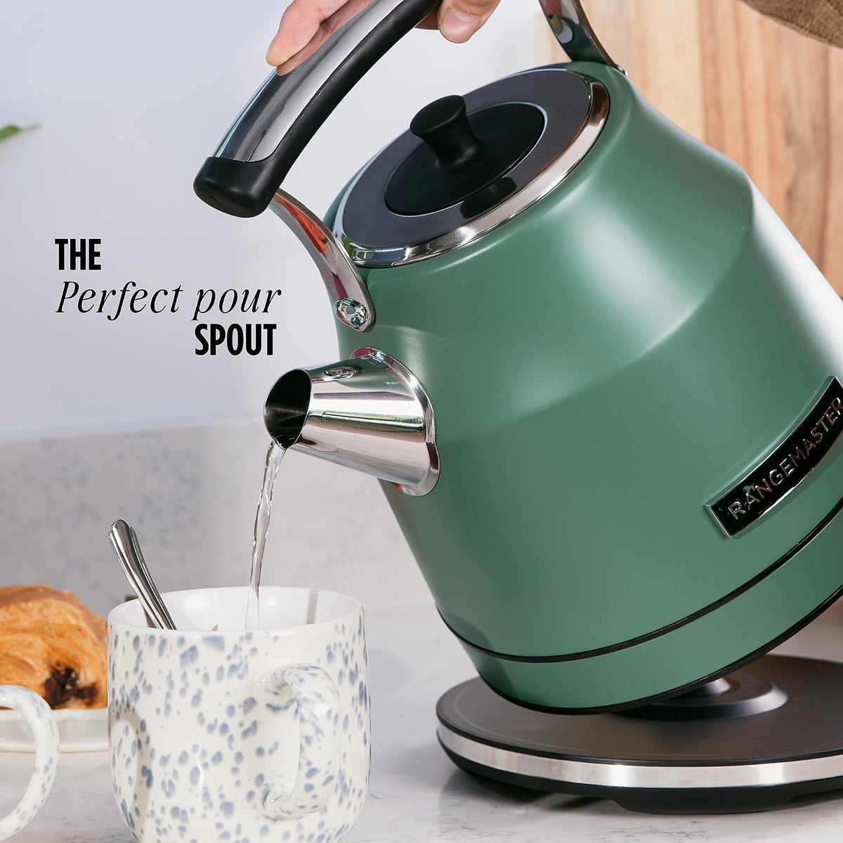 Rangemaster Classic Kettle RMCLDK301MG (Matt Mineral Green)