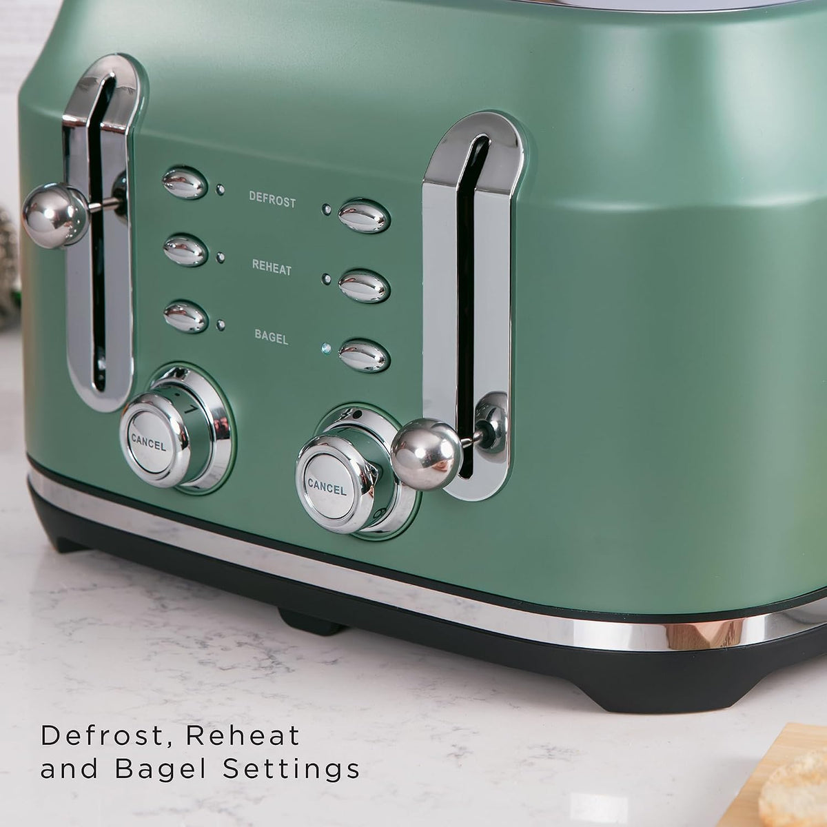 Rangemaster Rangemaster Classic 4 Slice Toaster RMCL4S304MG (Matt Mineral Green)