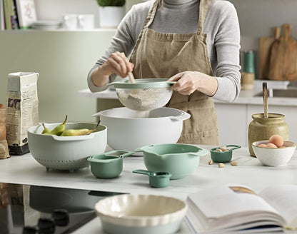 Joseph Joseph Nest 9 Plus 9-Piece Food Preparation Set 40112 (Green)