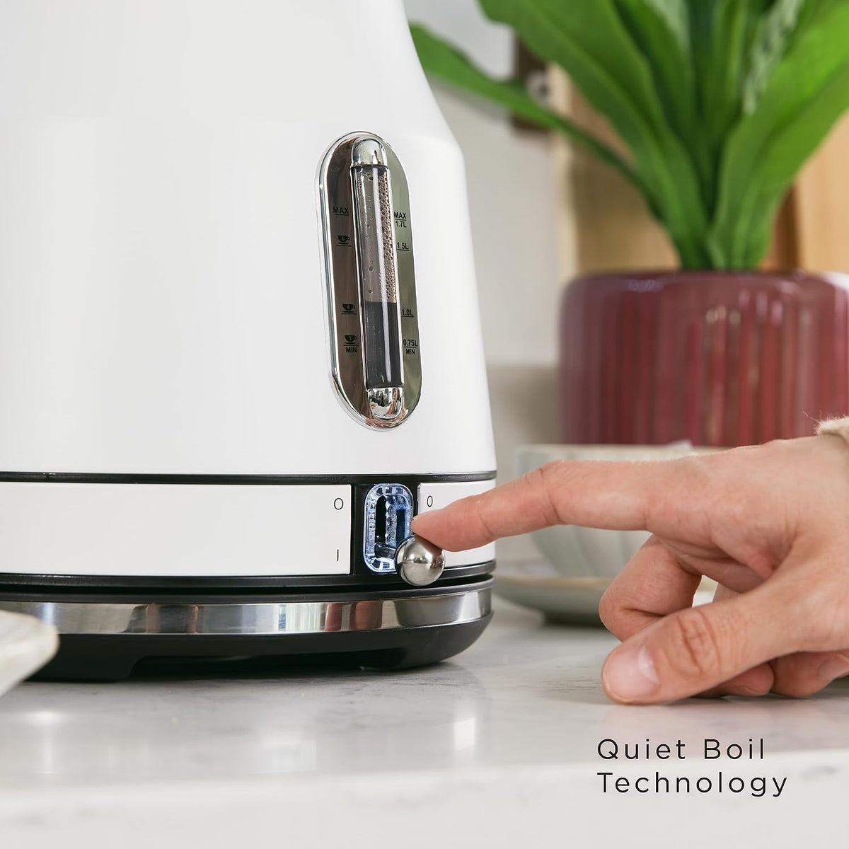 Rangemaster Classic Kettle RMCLDK301WH (Matt White)