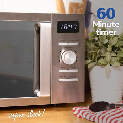 Russell Hobbs Russell Hobbs Classics Digital Microwave 20L 800W RHMD828SS Silver (Stainless Steel)